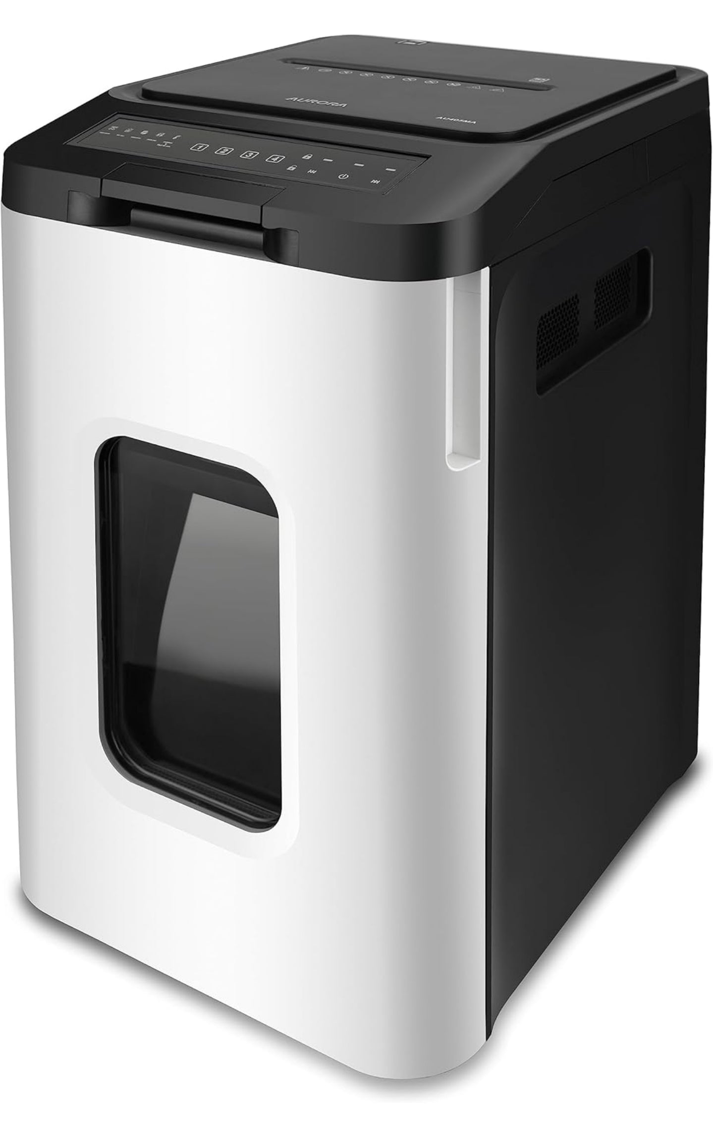 Aurora Commercial Grade 400-Sheet Auto Feed High-Security Micro-Cut Paper Shredder/ 240 Minutes/Sec