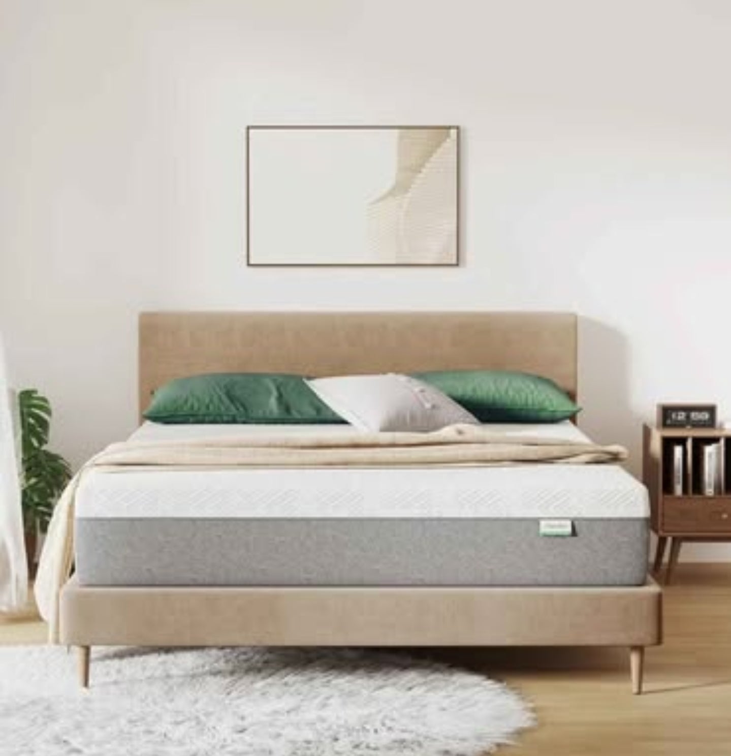 Novilla (Queen) Mattress, 10 Inch Gel Memory Foam Mattress Queen for Cool Night Sleep