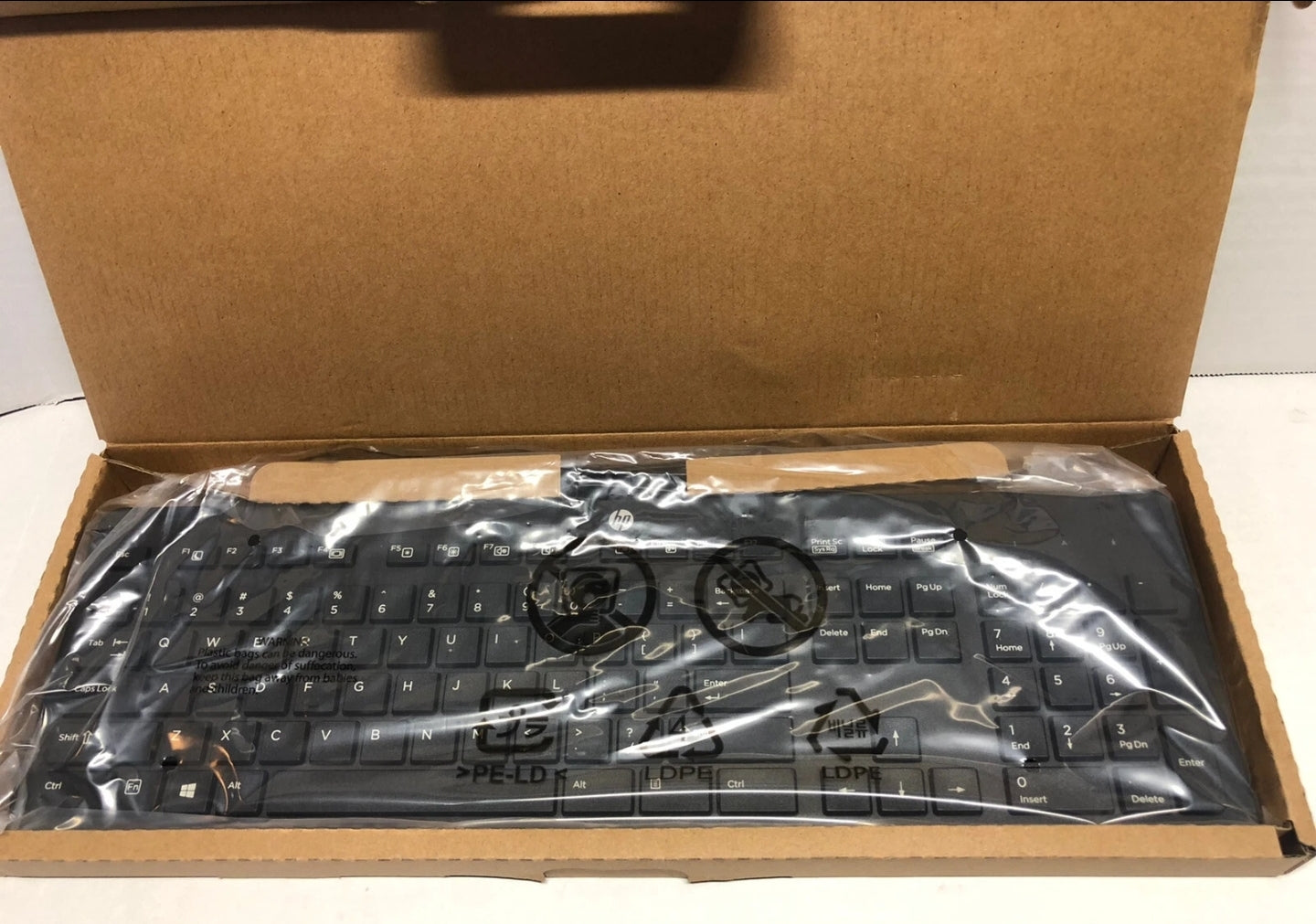 HP Keyboard 803181-001 USB Slim KB Win 8 US