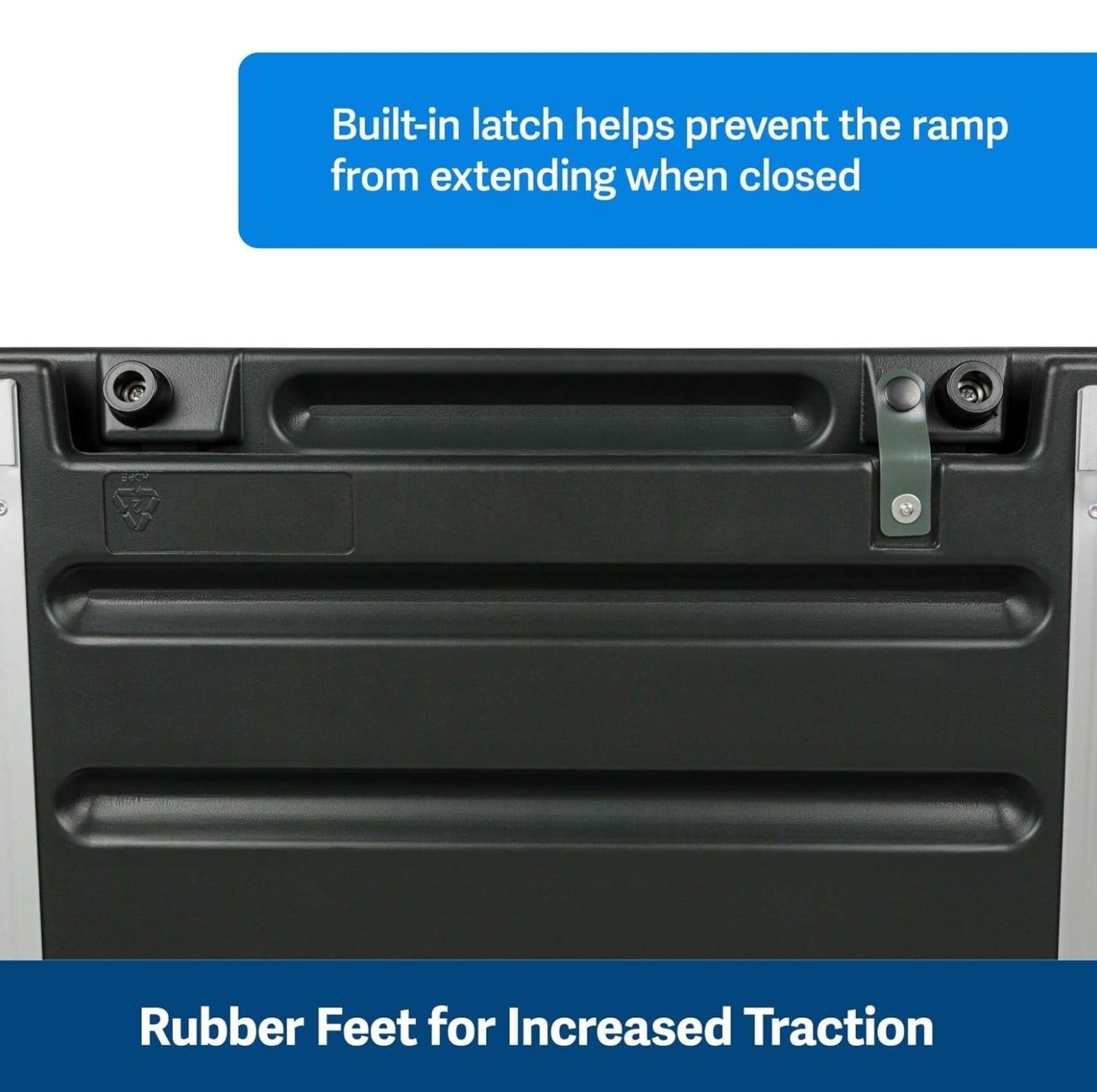 Telescoping Dog Ramp, Portable Pet Ramp for Cars, Trucks & SUVs with Adjustable Sizing