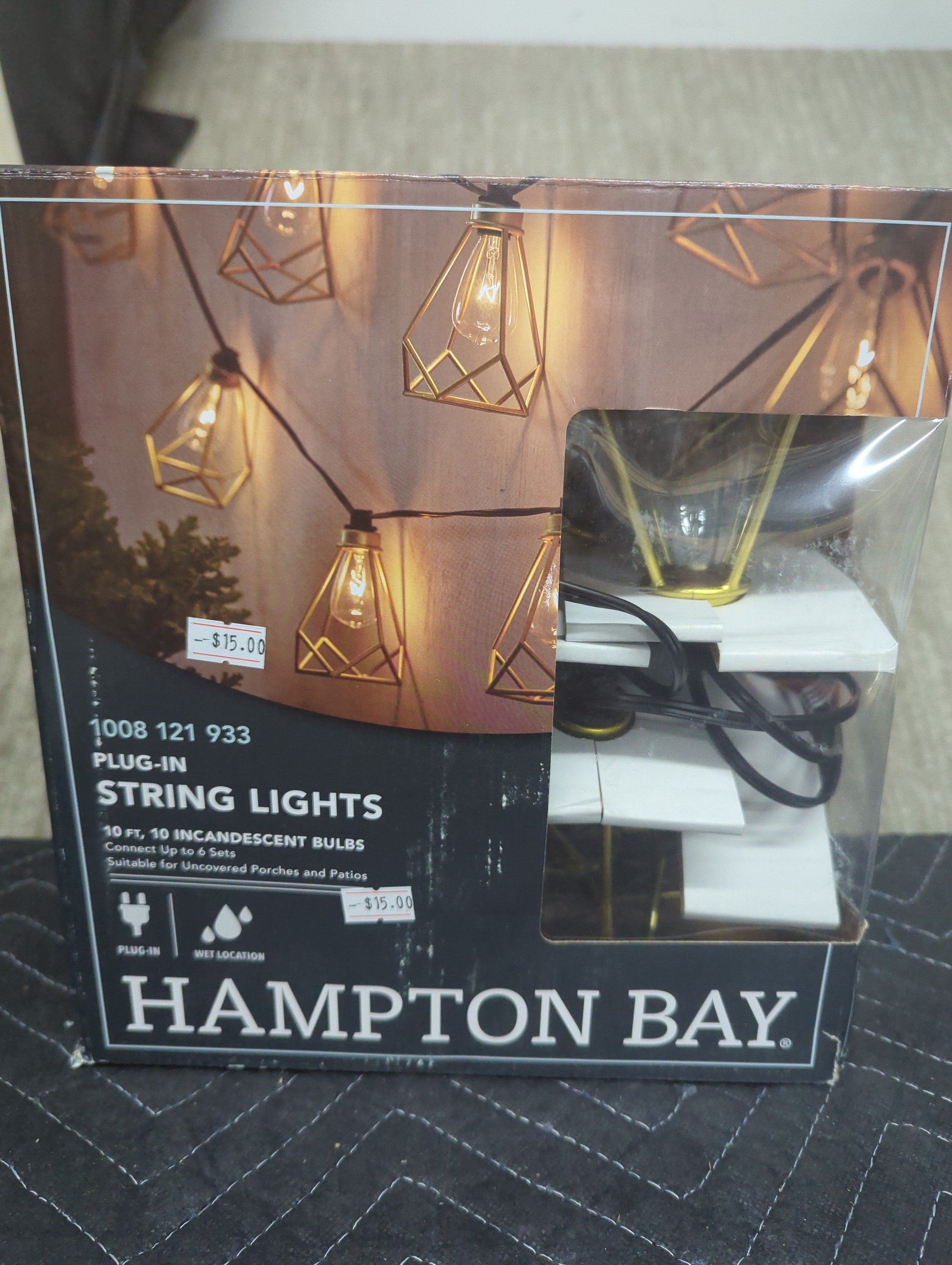Hampton Bay Plug-In String Lights