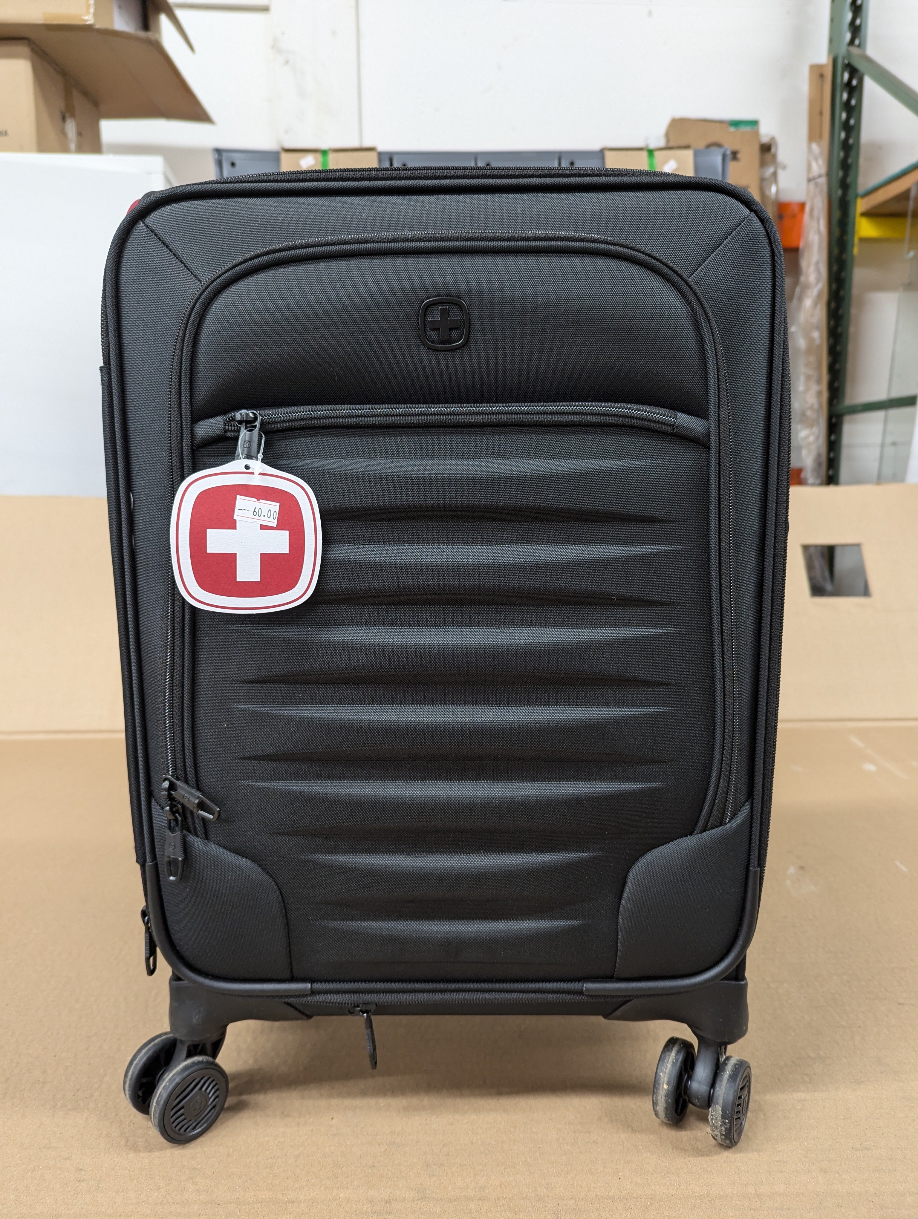 Swissgear Soft Expandable Carry-On Suitcase