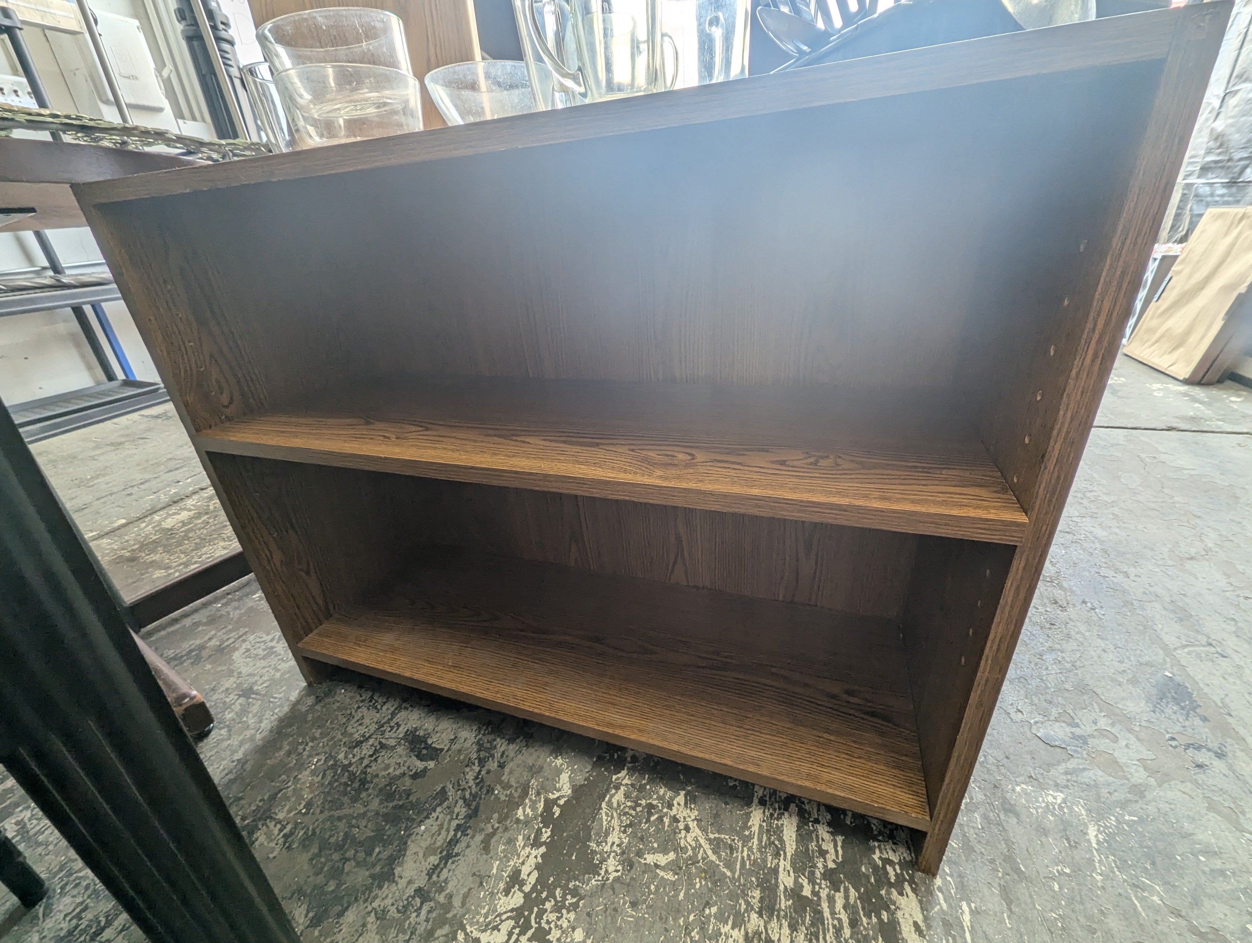 Wood bookshelf