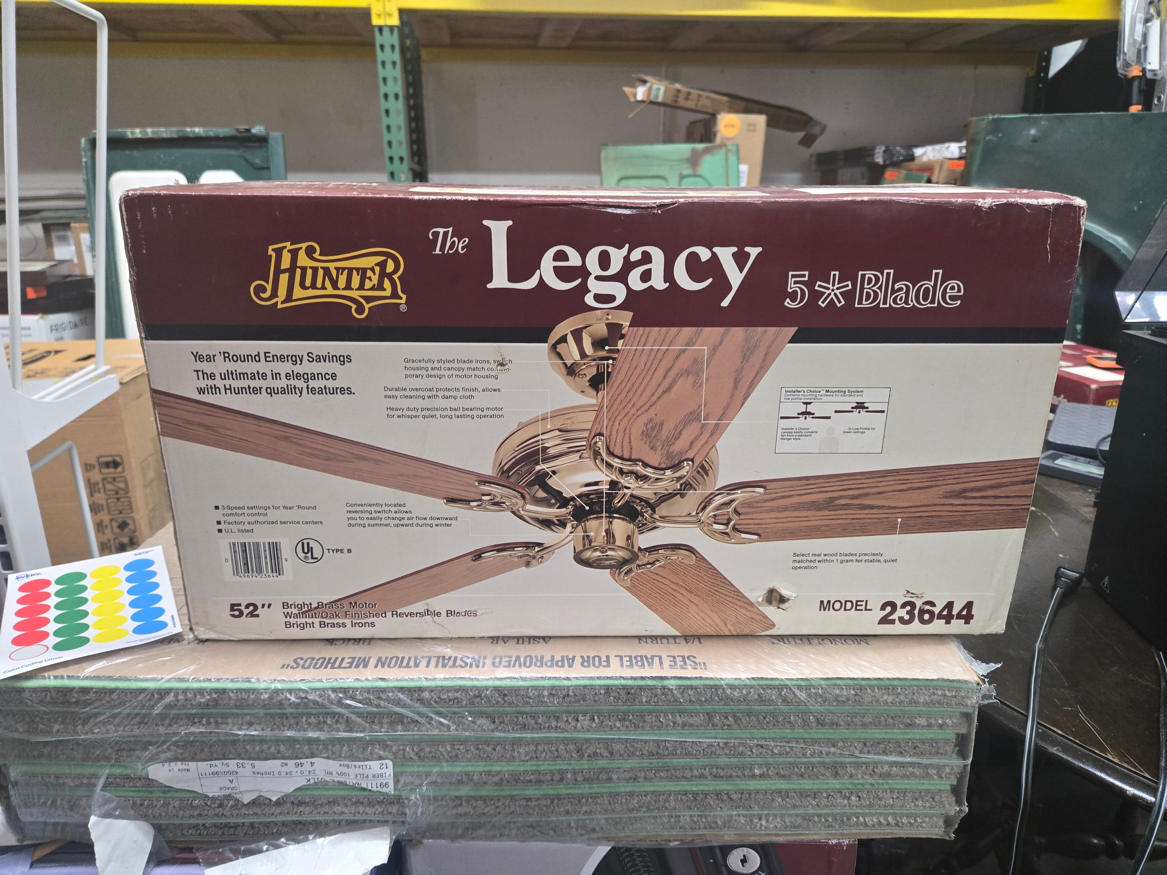 Hunter Legacy Ceiling Fan