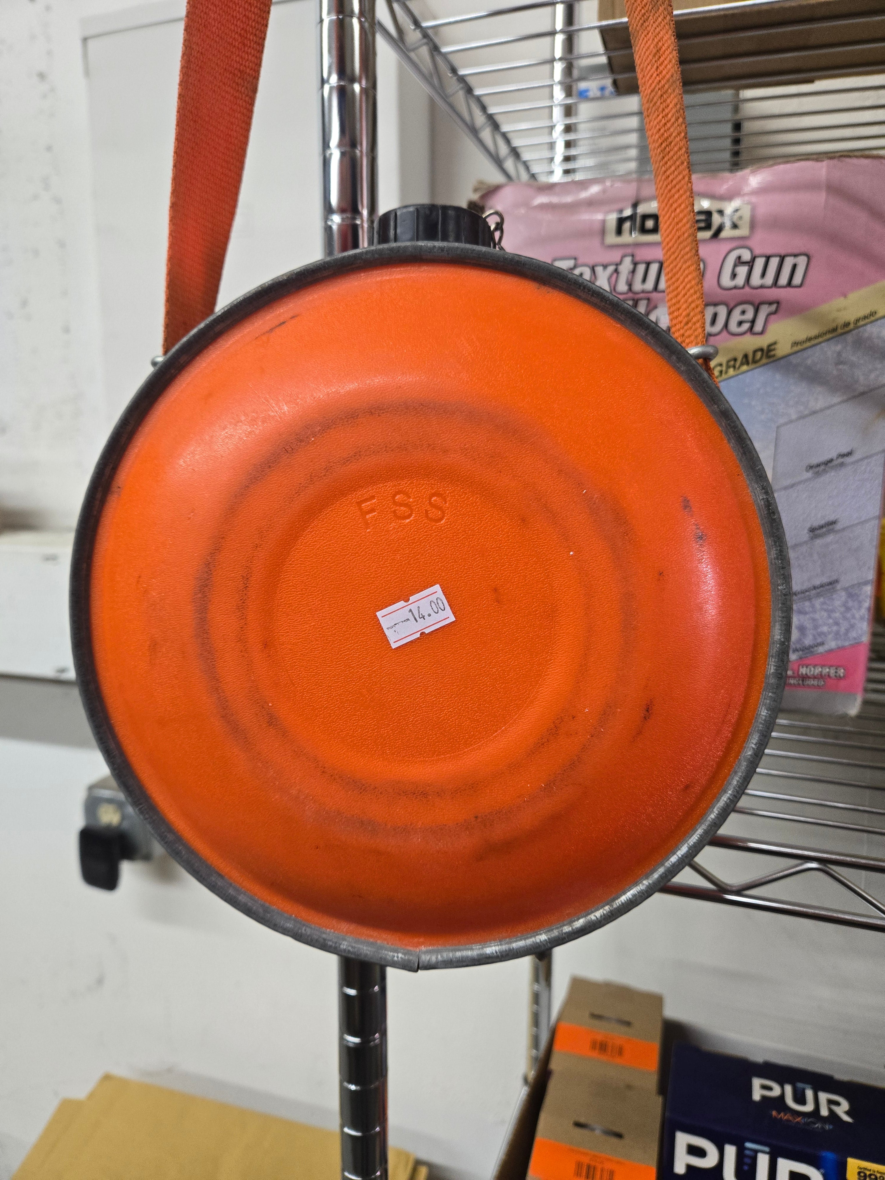 Vintage Orange Canteen