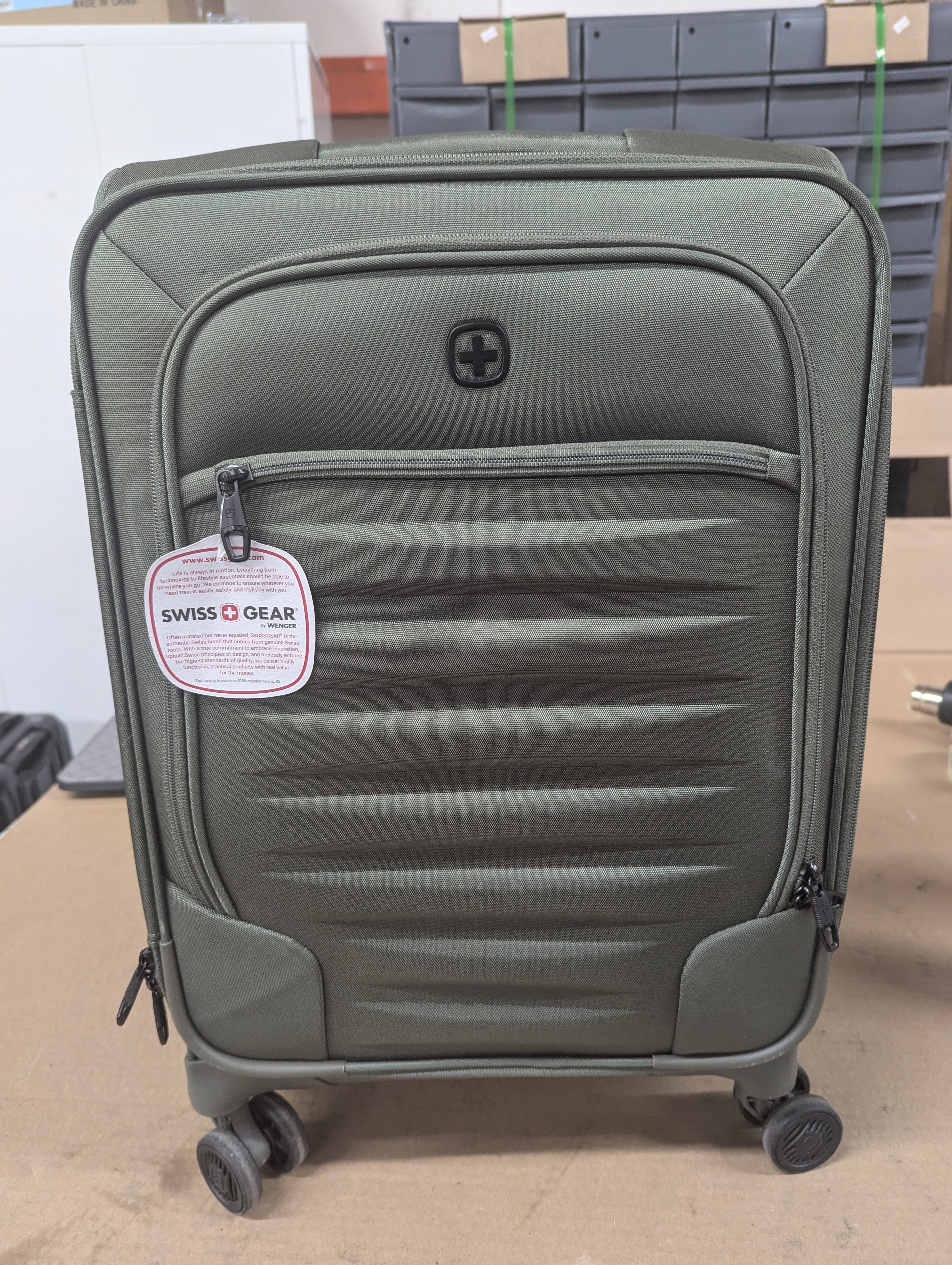 Swissgear Soft Expandable Carry-On Suitcase