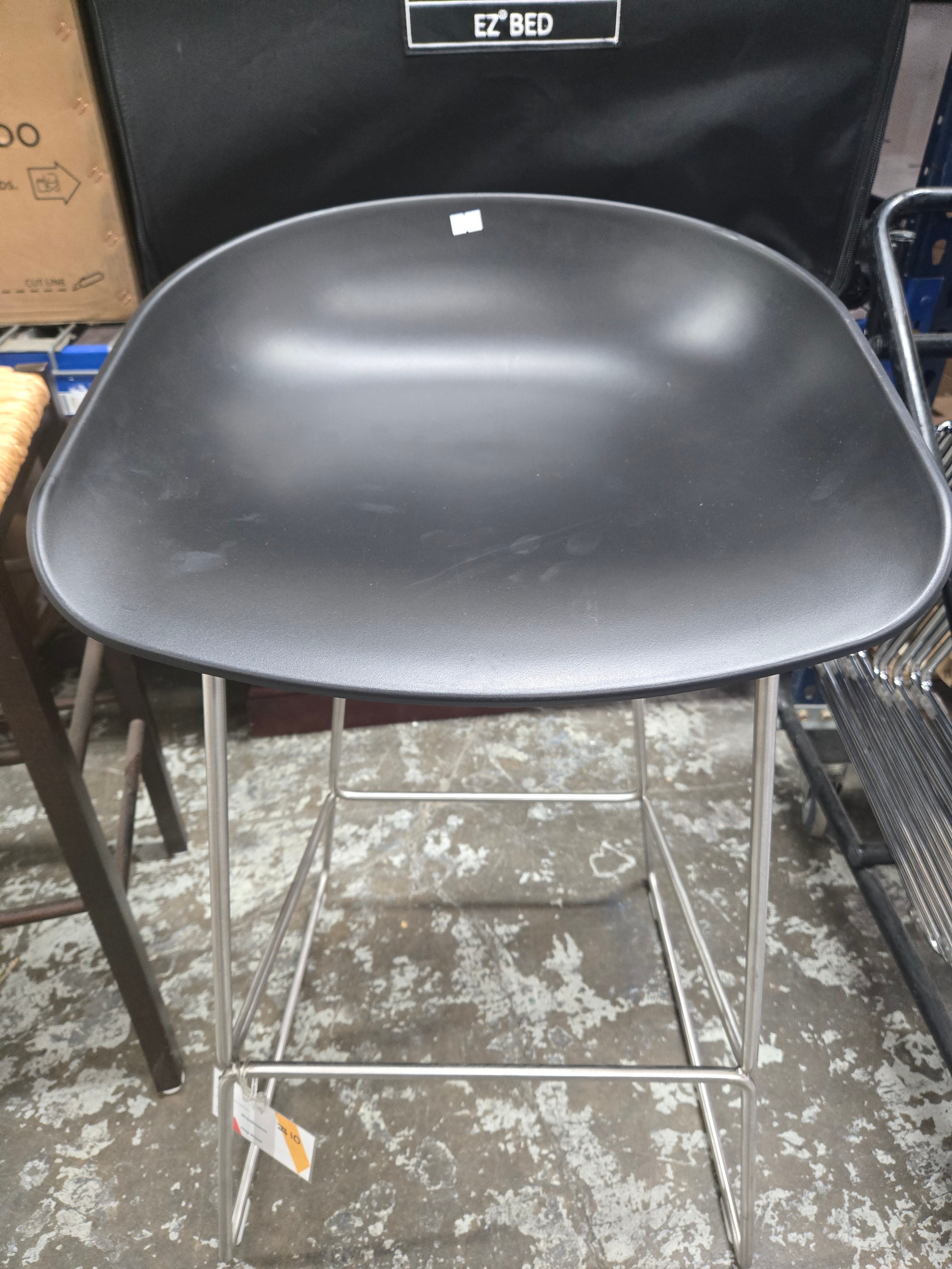 Black High Chair/Hay Stool