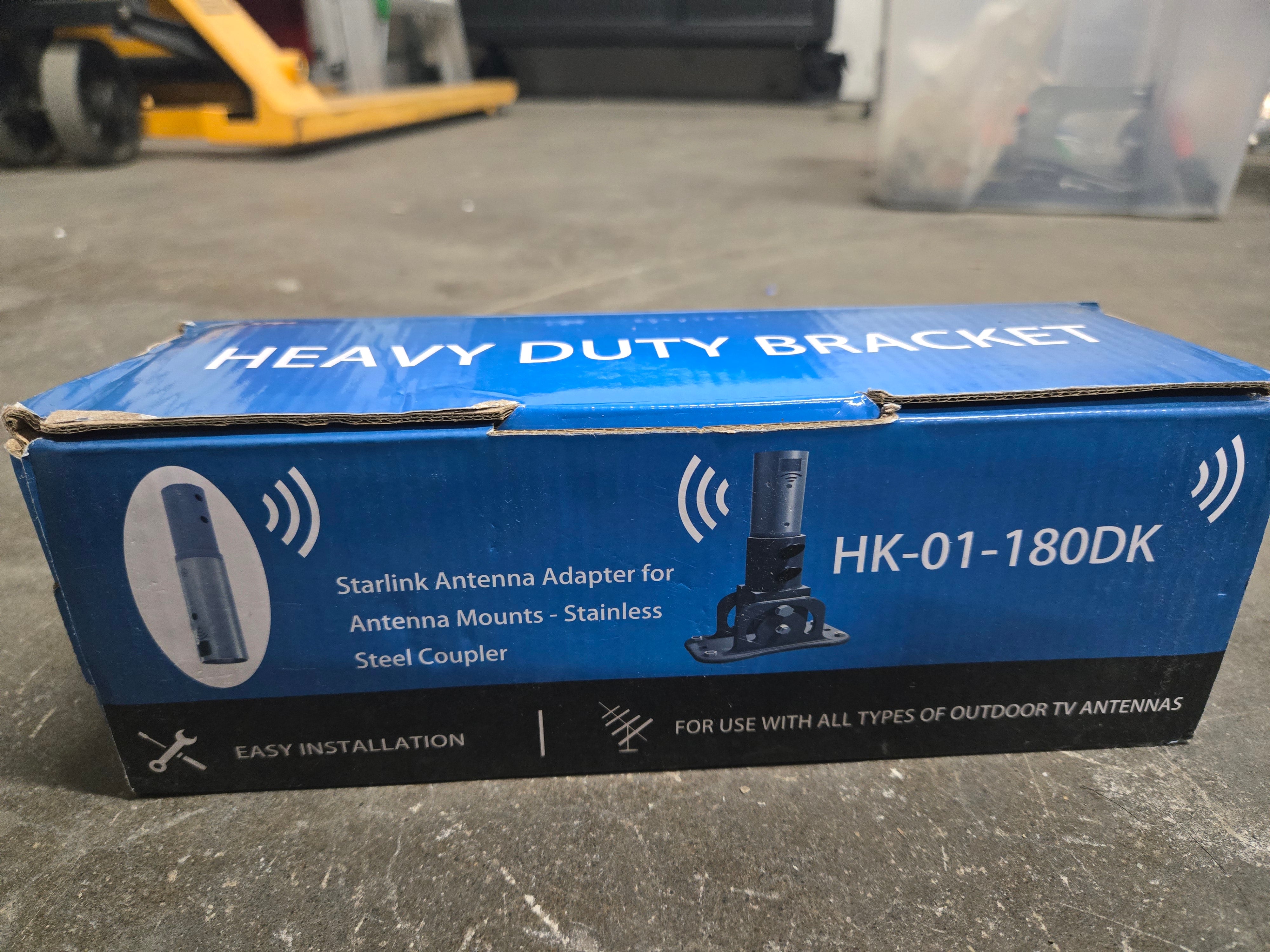 Starlink Antenna Adapter For Antenna Mounts Stainless Steal