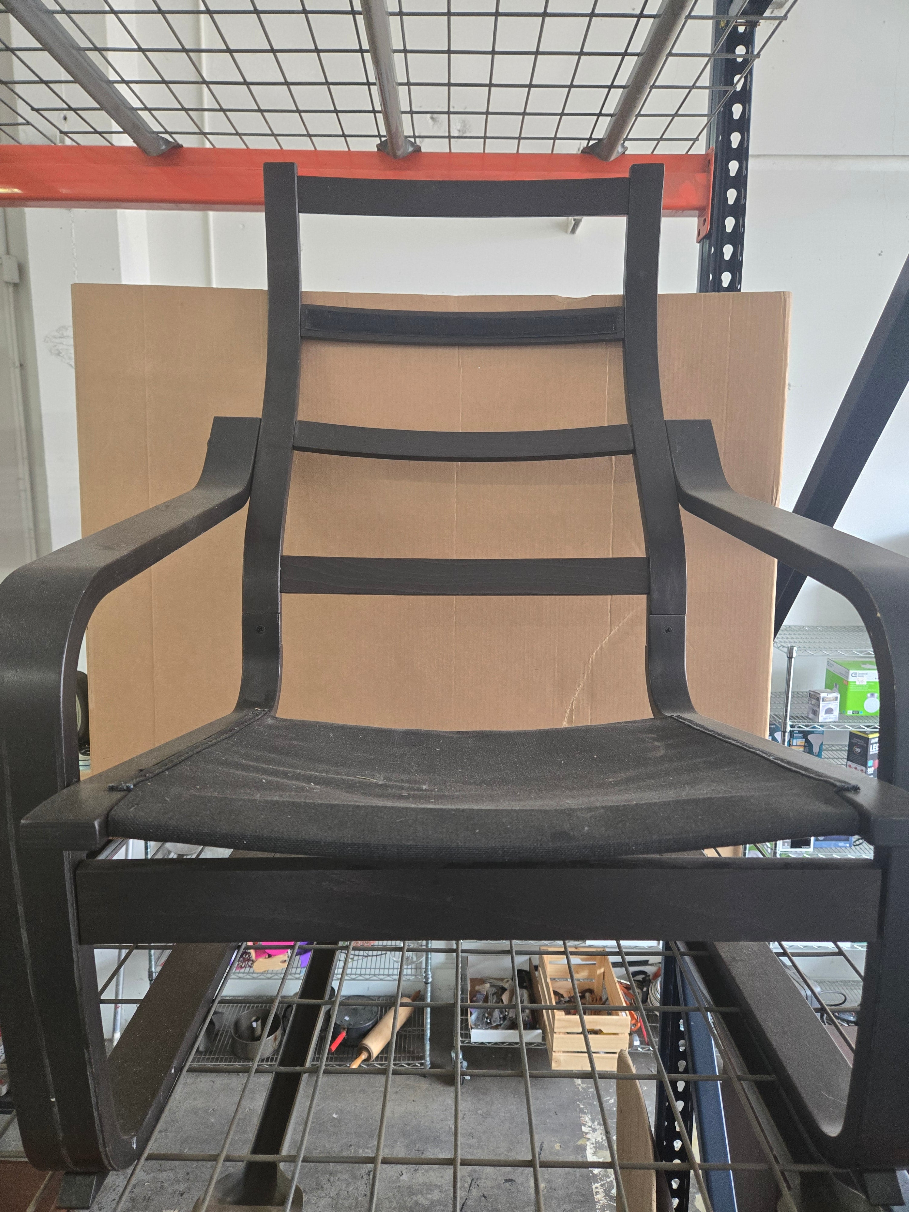 Black Patio Chair