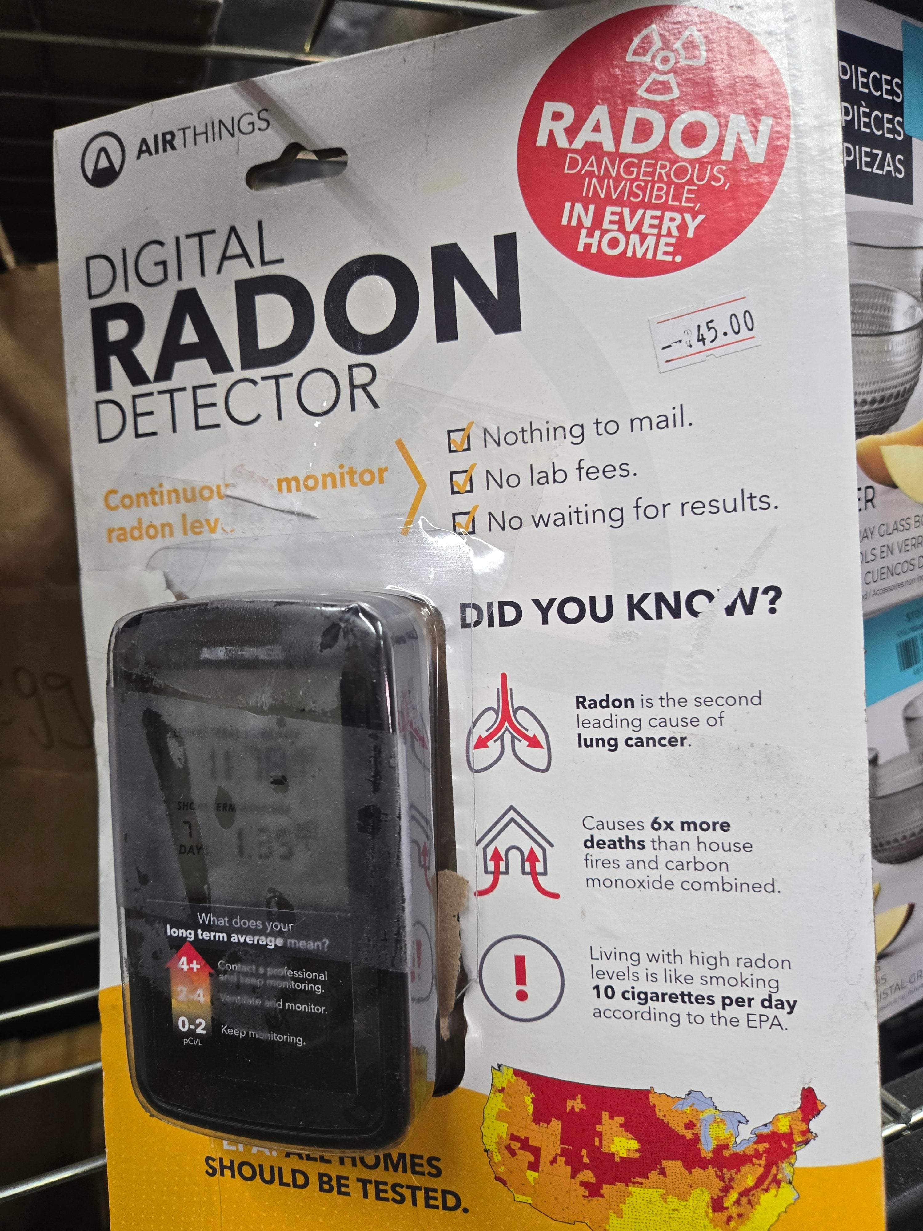 Digital Radon Detector