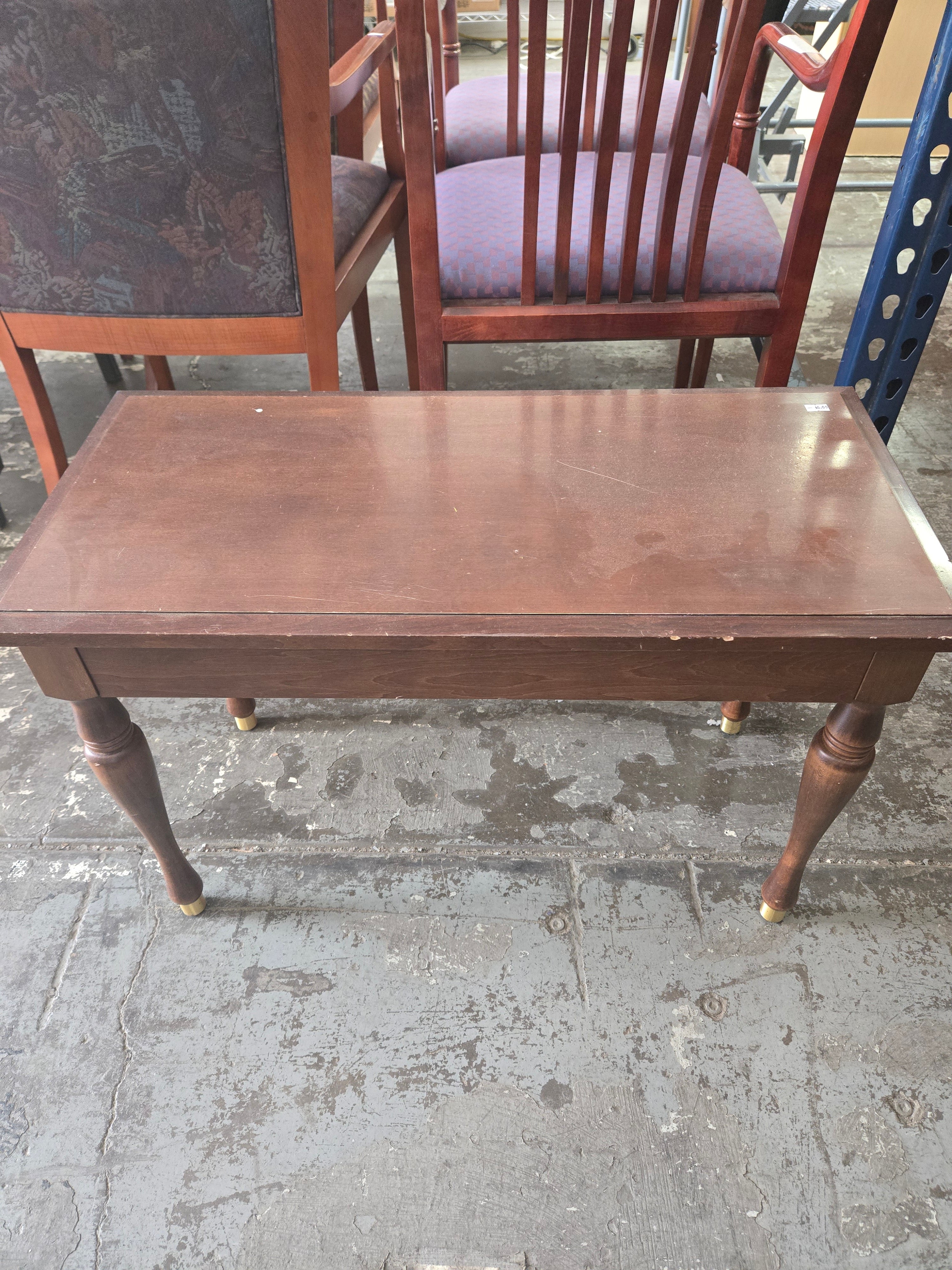 Antique Coffee Table And Storage