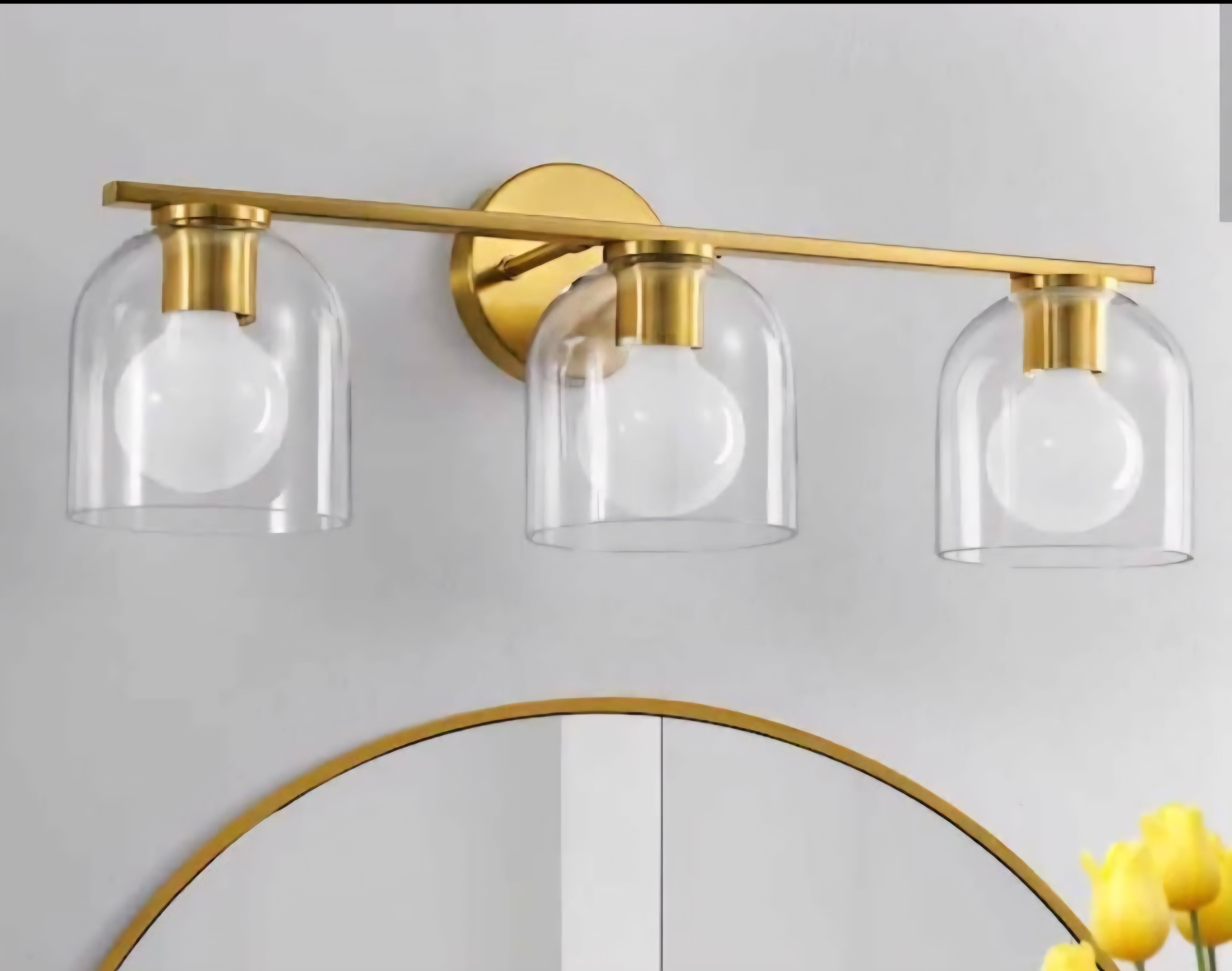 Modern Gold Vanity