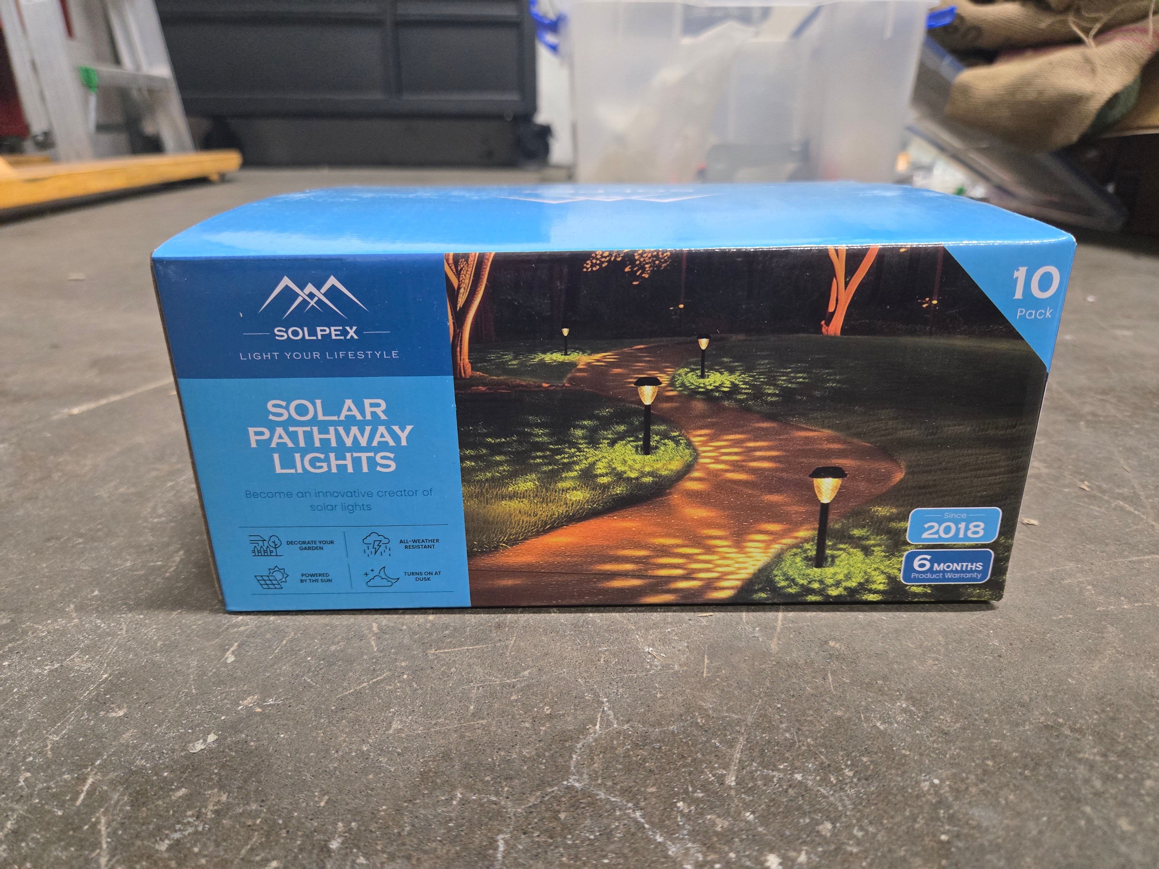 Solpex Pathway Lights 10-Pack