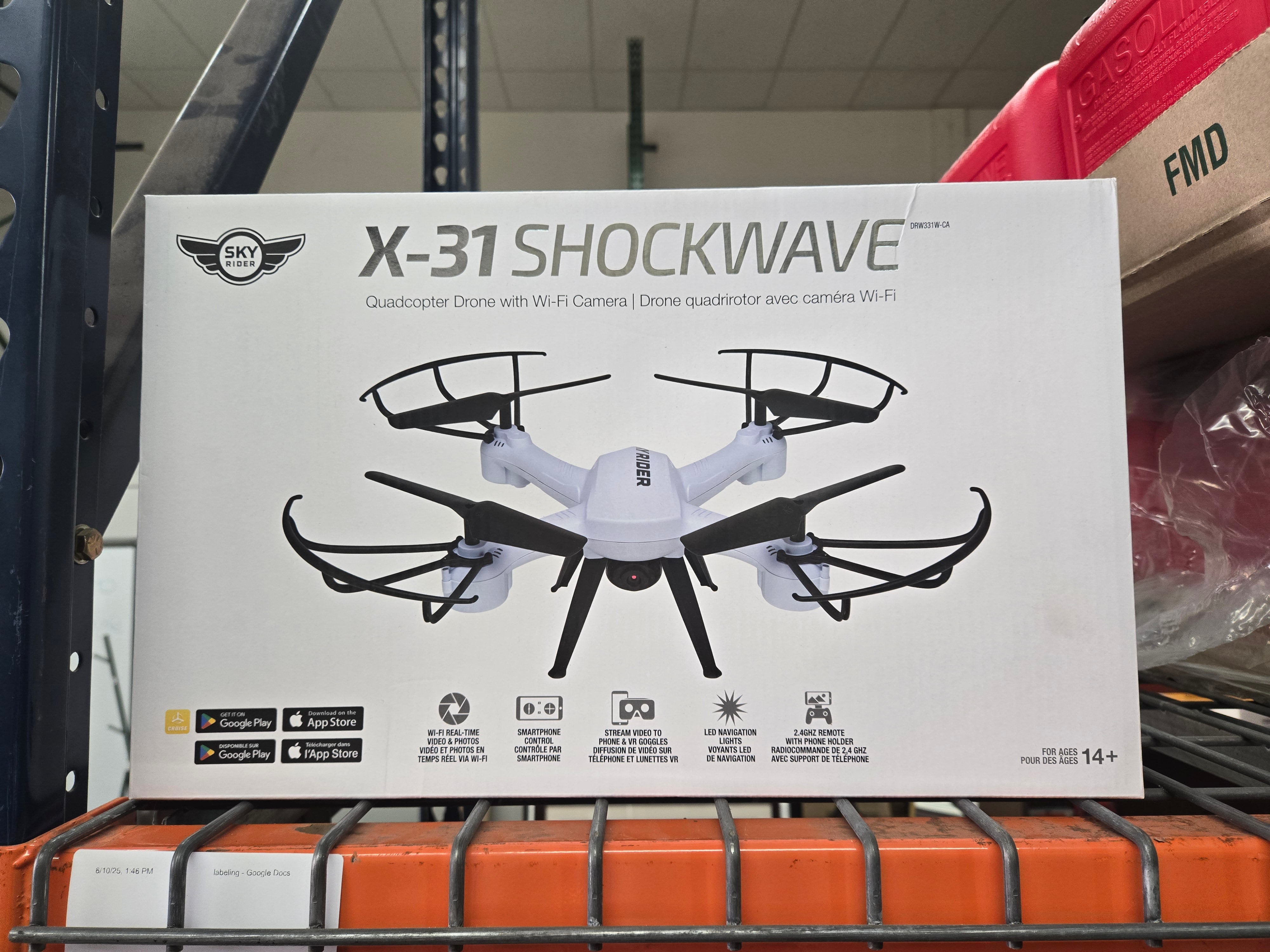 X-31 Shockwave Drone
