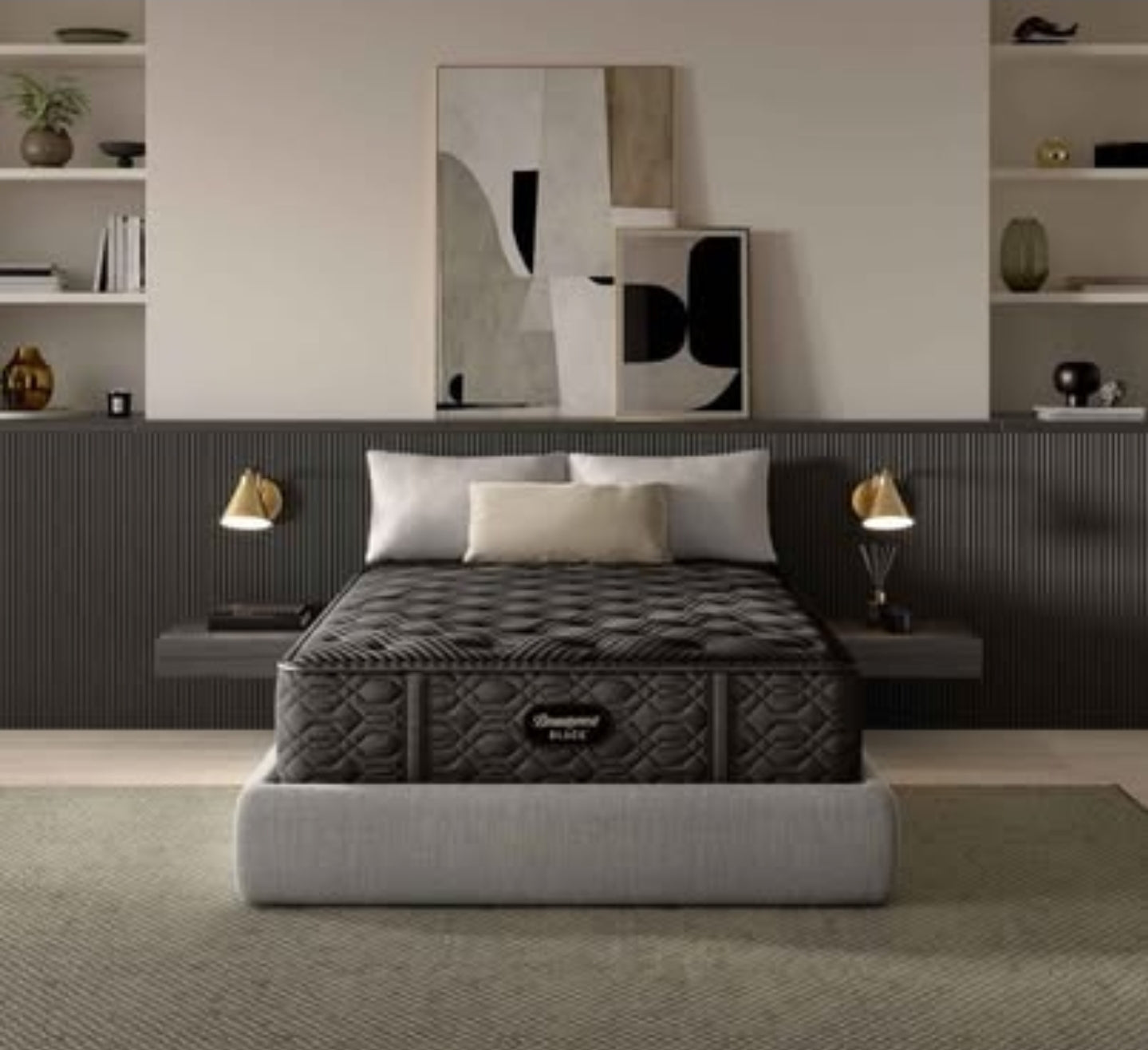 Beautyrest Black Series One 14" Plush Twin XL Mattress - Breathable, Cooling, and Supportive - CertiPUR-US Certified