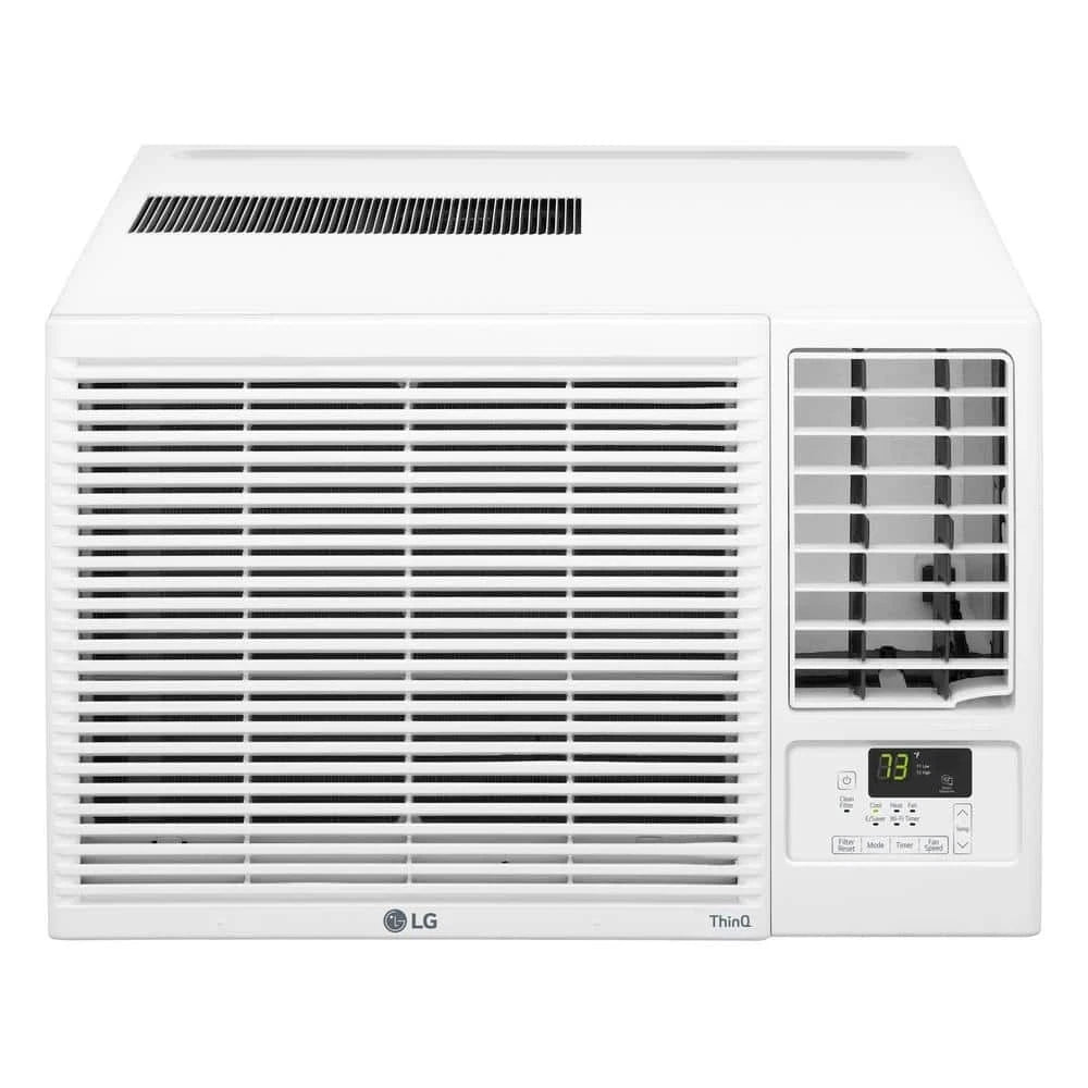 18,000 BTU 230/208V Window Air Conditioner Cools 1000 Sq. Ft. with Heater