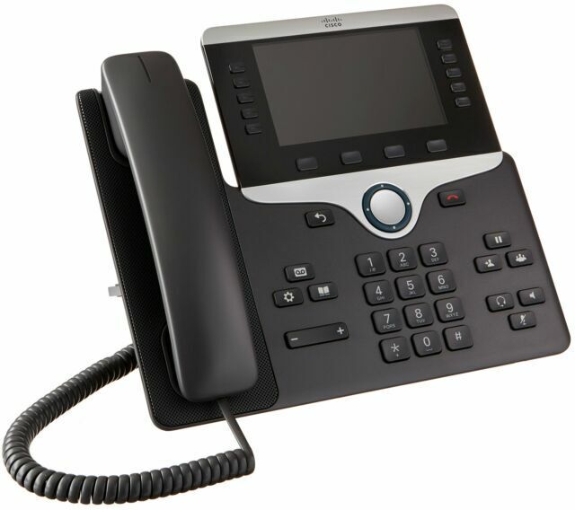 Cisco CP-8851-K9 Wall Mountable IP Phone, No Power Cord 10C