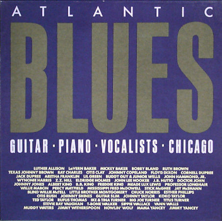 Atlantic Blues [Box] [Box] by Various Artists (CD, Oct-1991, 4 Discs, 15B