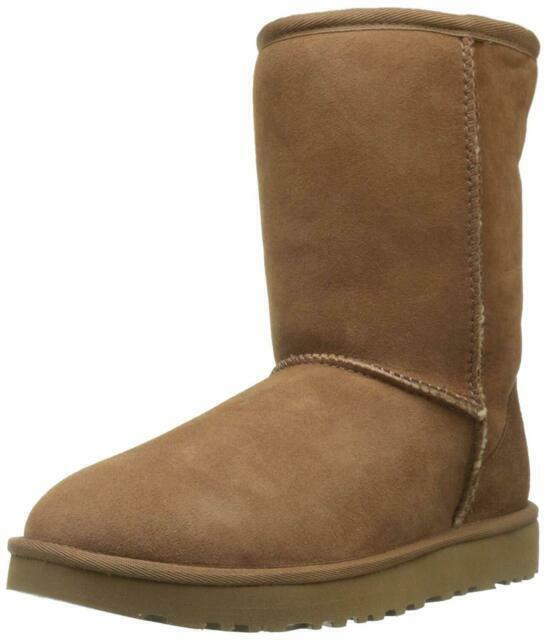 UGG 1016223 Classic Short II Brown Tan Boot for Women 4A