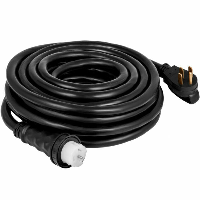 VEVOR 25' 50A 250V Generator Power Cord 14-50P to CS6364 Locking Connector 15C