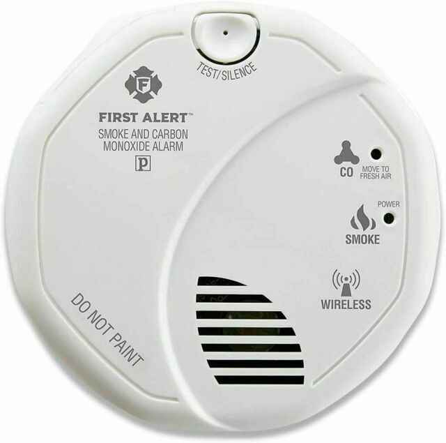 First Alert 2 IN 1 Smoke & Carbon Monoxide Alarm Z Wave Plus Works With Ring 3B
